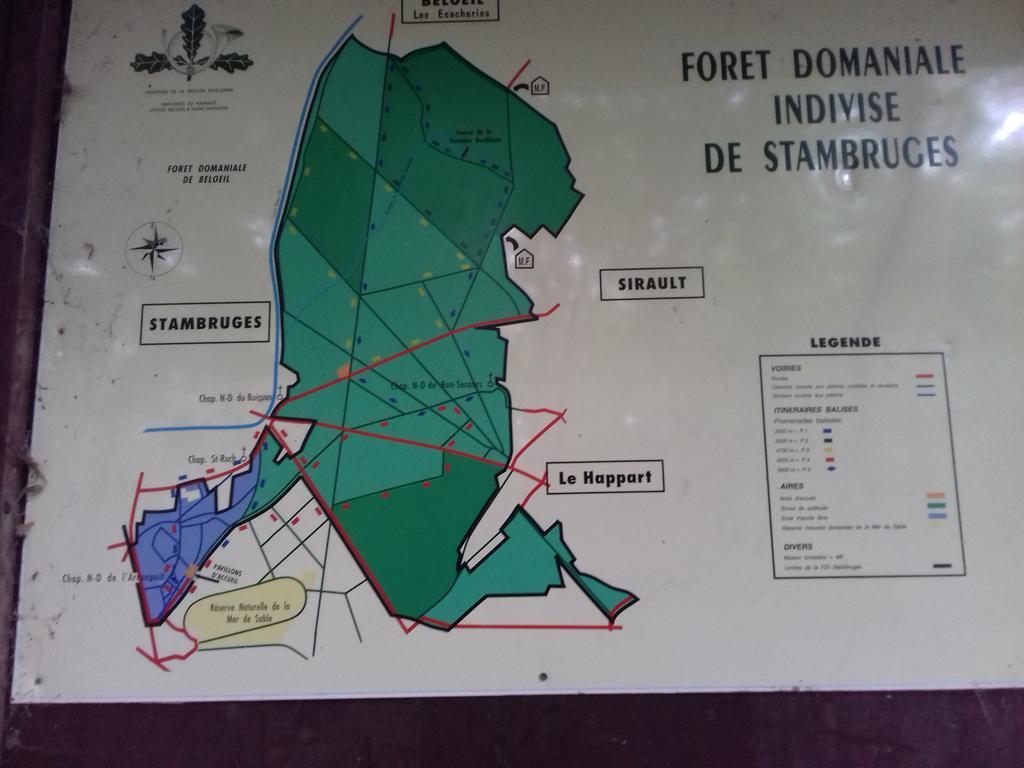 Aux Charmes De La Campagne Vila Hautrage Exterior foto
